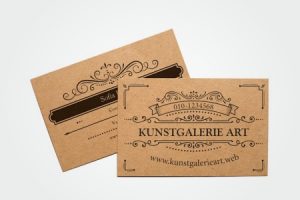 Visiting Card Textured Paper